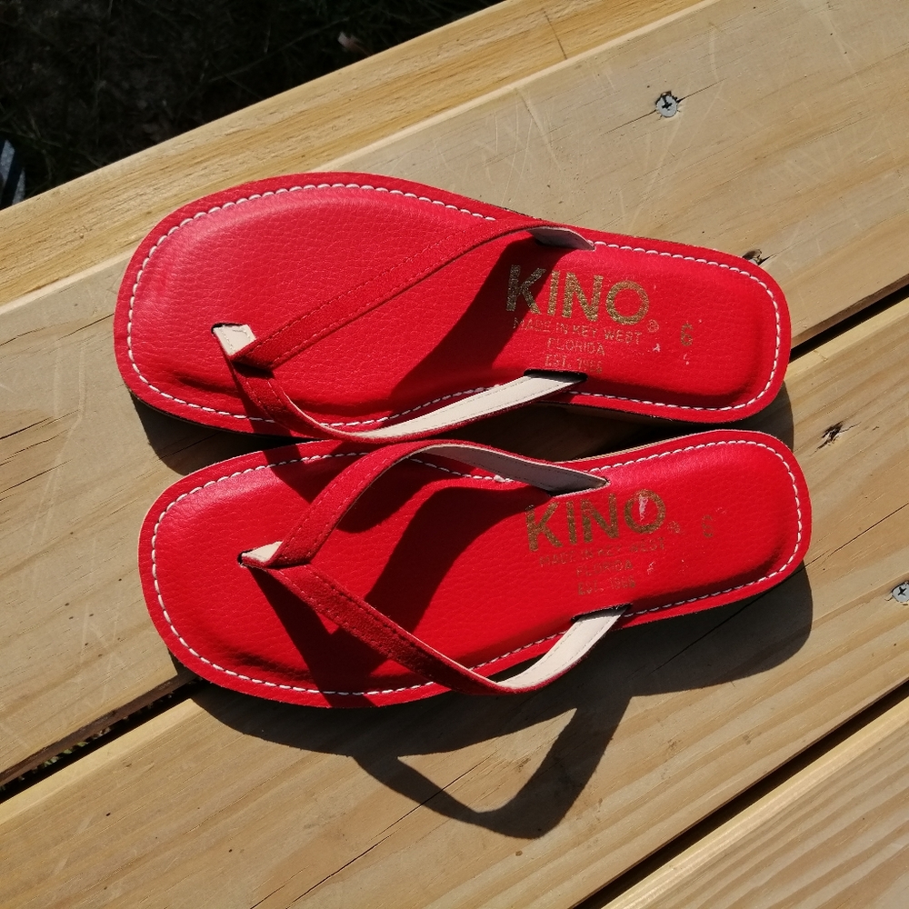 Kino red sandals